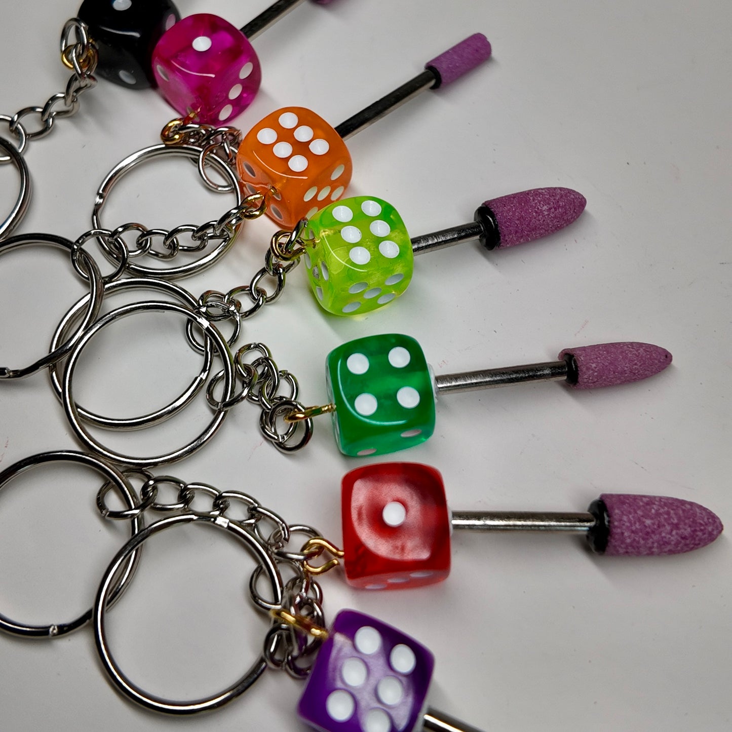 Dice Keychain Scribe