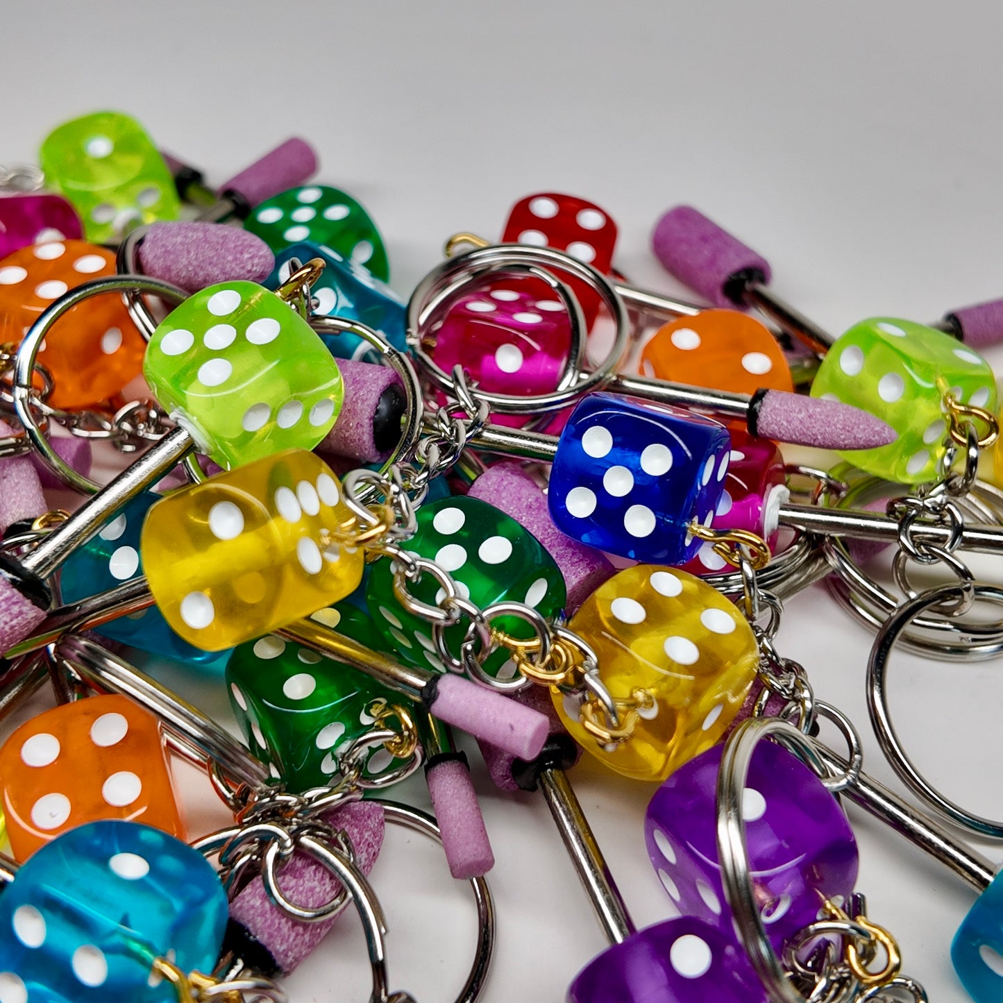 Dice Keychain Scribe