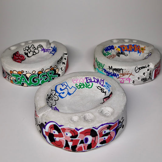 Skatepark ashtray / incense holder