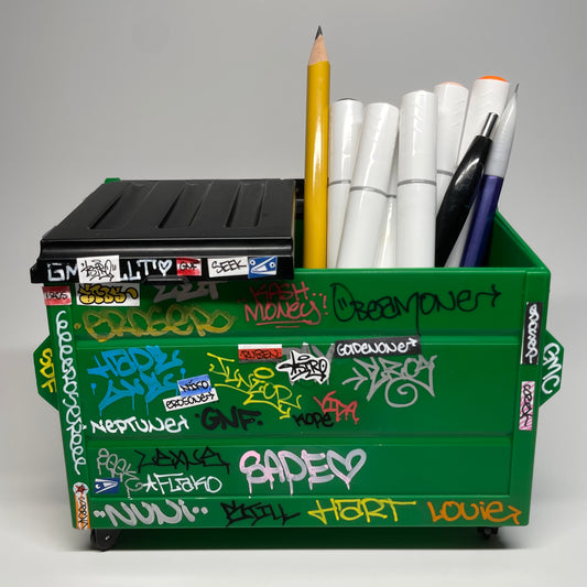 Dumpster Pencil Holder / Stash Box