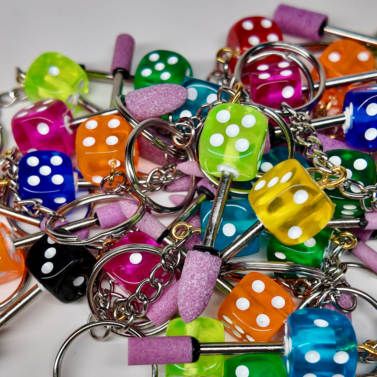 Dice Keychain Scribe