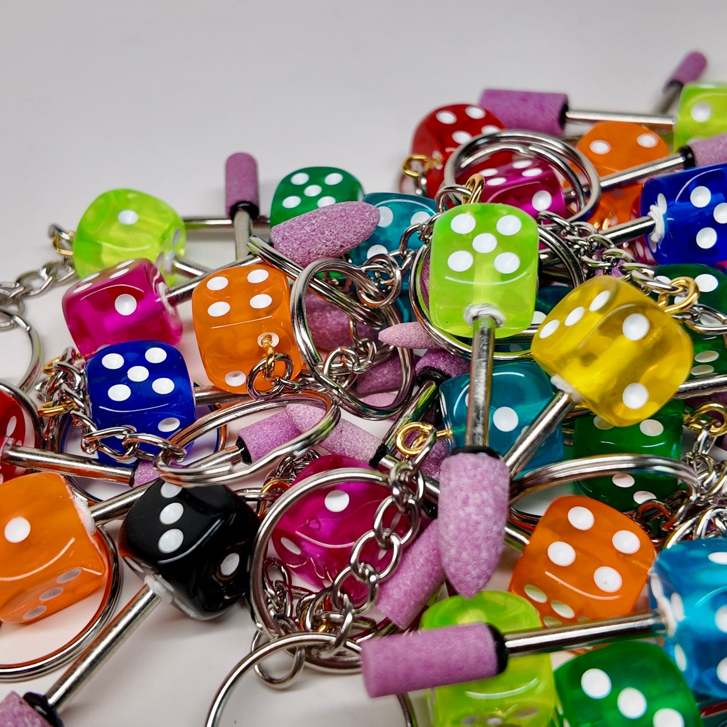 Dice Keychain Scribe