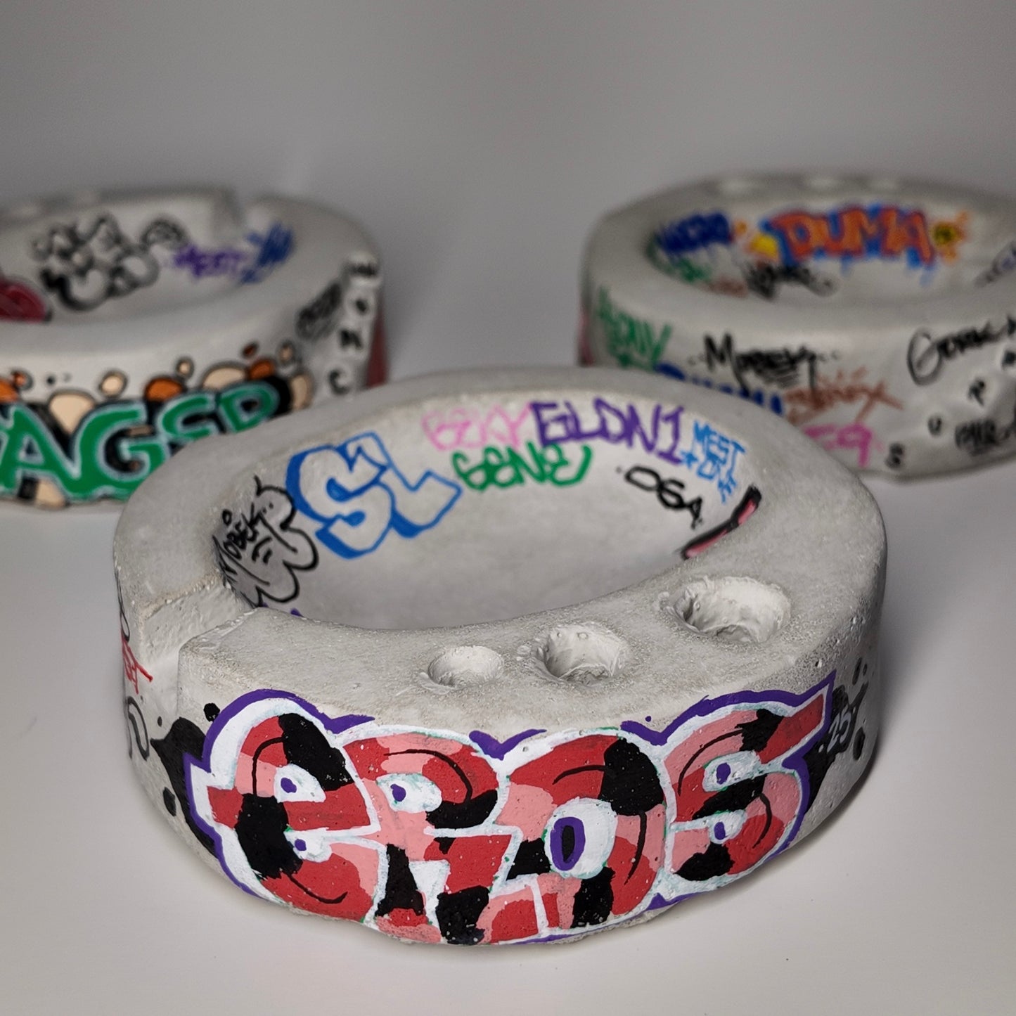 Skatepark ashtray / incense holder