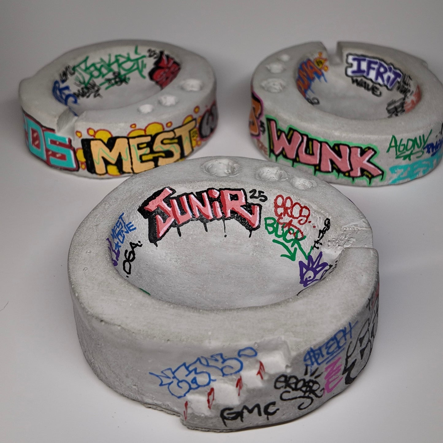Skatepark ashtray / incense holder