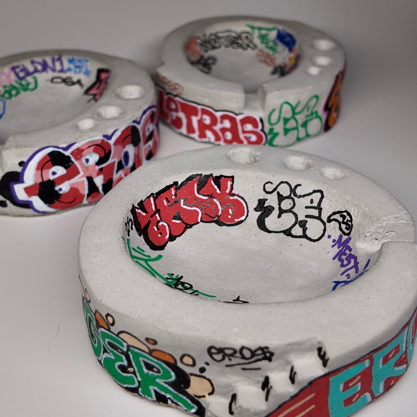 Skatepark ashtray / incense holder